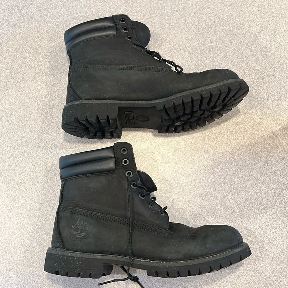 Mens Timberland® Premium 6-Inch Boot - Black size 9